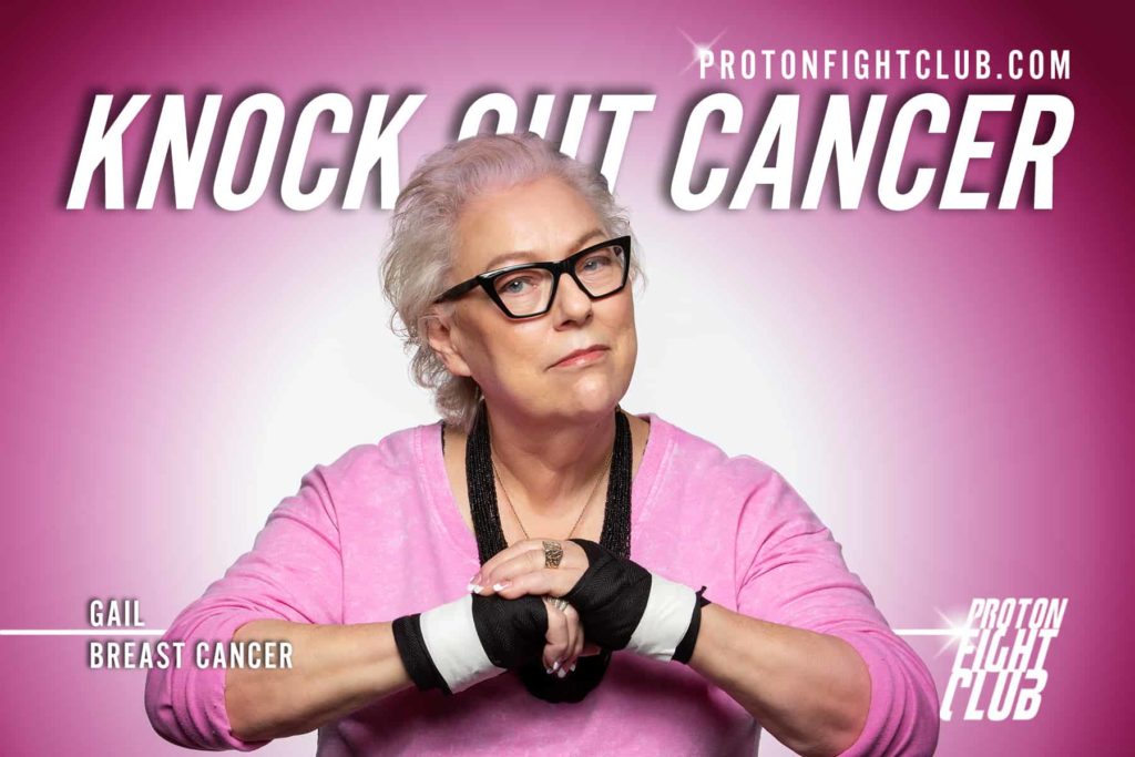 Gail Wilcox promo photo knock out cancer